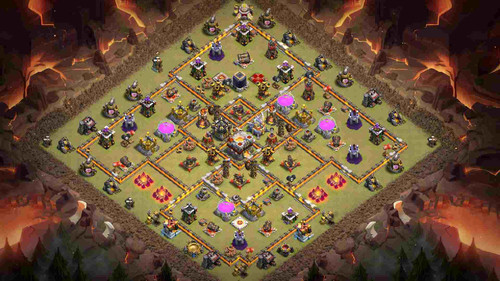 best clash of clans base town hall 11 war link.jpg