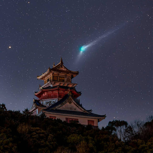 The C2022 E3 (ZTF) Comet Mie Prefecture, Japan.jpg