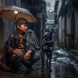 Bocah dan Anjing (3)