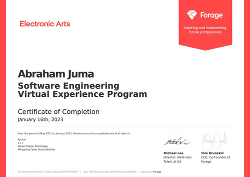EA Old Cert 1