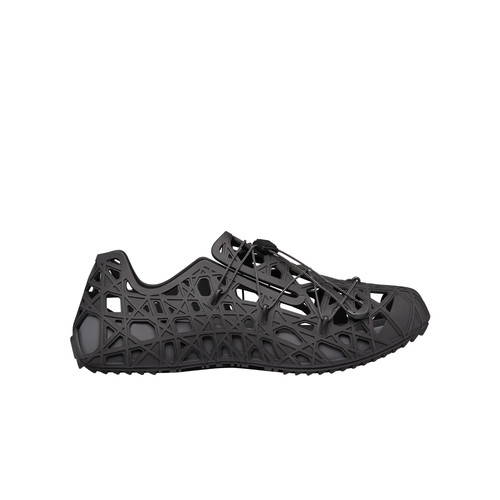 DIOR WARP SANDAL IN BLACK RUBBER MOTIF WARPED CANNAGE COSMO, BLACK AND ANTHRACITE RUBBER SOLE.jpg