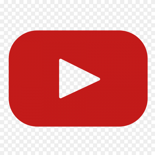 Youtube logo with new style on transparent background PNG.png