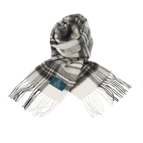 lambswool scottish tartan clan scarf stewart grey dress 2385 p.jpg
