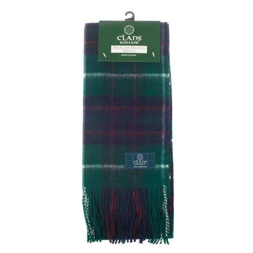 lambswool scottish tartan clan scarf macintyre hunting (4) 2327 p.jpg