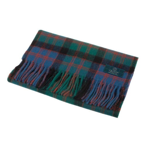 lambswool scottish tartan clan scarf macdonald clan ancient (2) 457 p.jpg