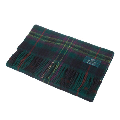 lambswool scottish tartan clan scarf kennedy (2) 446 p.jpg