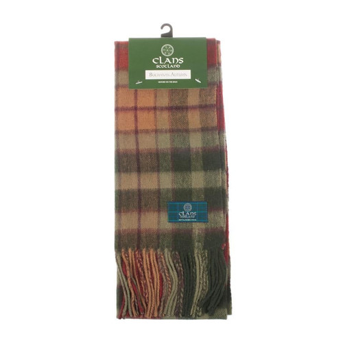 lambswool scottish tartan clan scarf buchanan autumn (4) 391 p.jpg