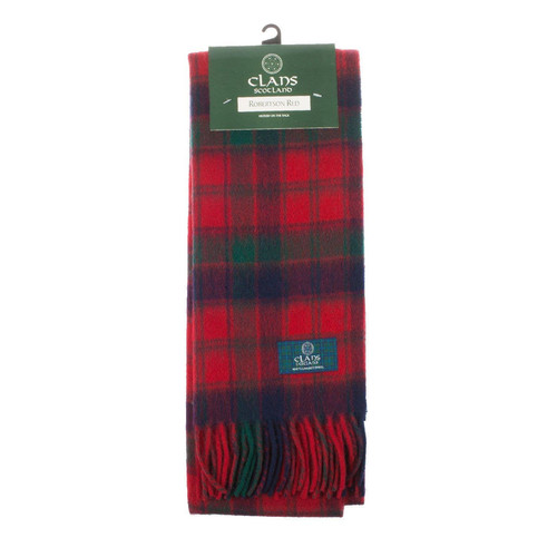 clans of scotland pure new wool scottish tartan scarf robertson red (2) 4381 1 p.jpg