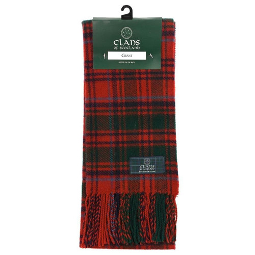 lambswool scottish tartan clan scarf grant (3) 430 p.jpg
