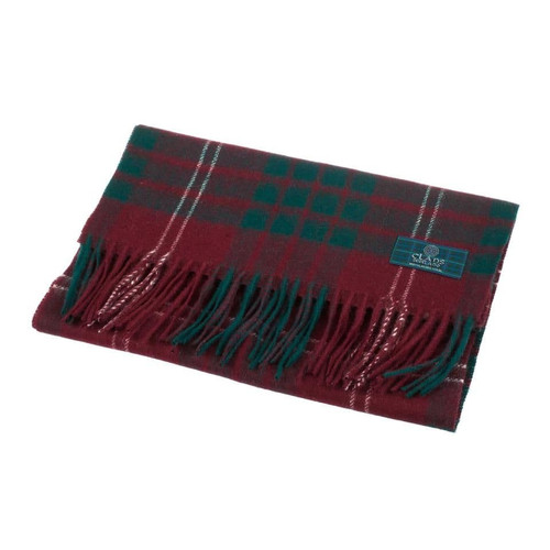 lambswool scottish tartan clan scarf crawford (3) 408 p.jpg