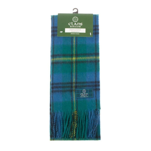 lambswool scottish tartan clan scarf johnstone ancient (3) 444 p.jpg