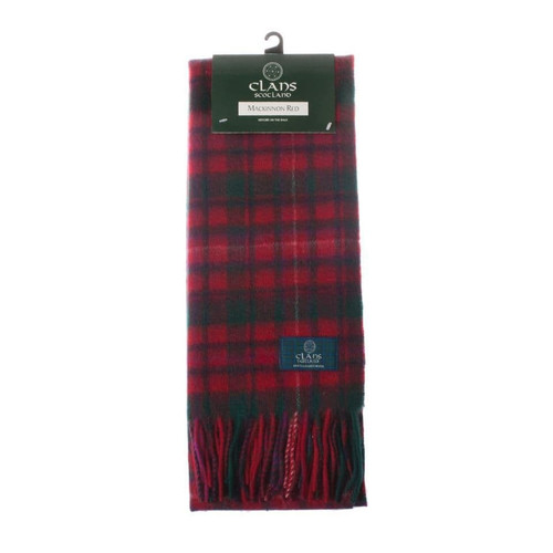 lambswool scottish tartan clan scarf mackinnon red (3) 2337 p.jpg