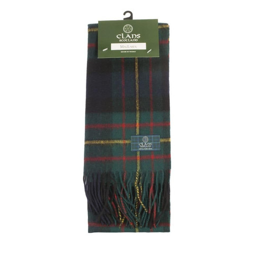 lambswool scottish tartan clan scarf maclaren (3) 2340 p.jpg