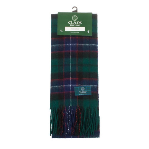lambswool scottish tartan clan scarf russell (3) 2375 p.jpg