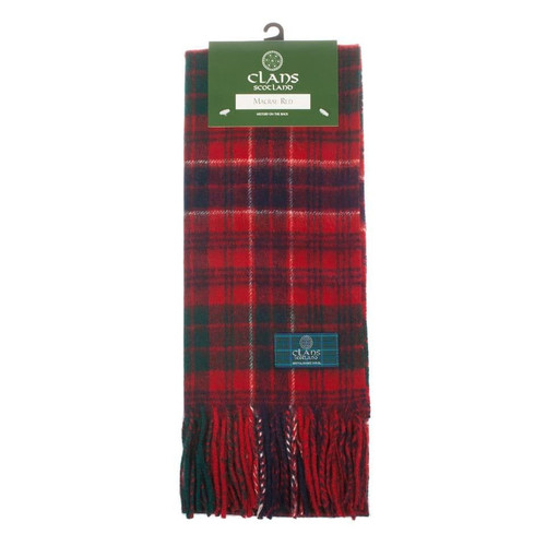 lambswool scottish tartan clan scarf macrae red (3) 2352 p.jpg