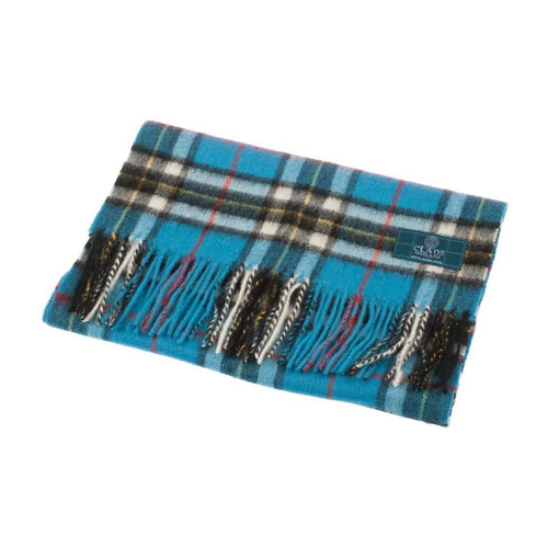 lambswool scottish tartan clan scarf thomson blue (3) 2394 p.jpg