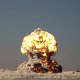 Nuclear Explosion Blast