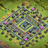 clash of clans town hall 13 farming design