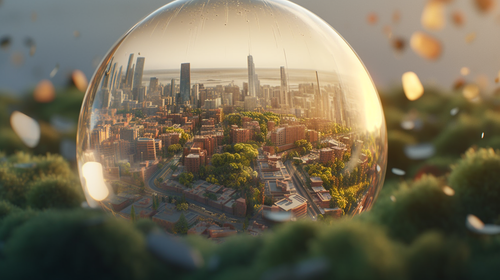 Akhuma A whimsical 8k HD image of a giant transparent bubble fl ef986ab2 0c29 40fd 9578 20606a4937fb.png