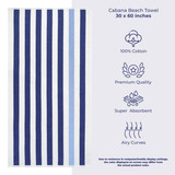 3 SIZE NAVY SKY BLUE