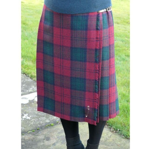 tartan ladies long kilt in classic lindsay size 16 3999 p.jpg