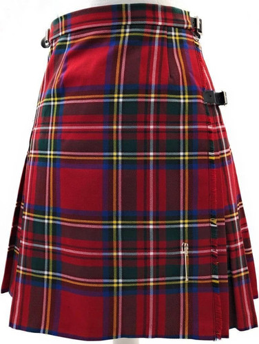 ladies tartan kilted skirt stewart royal tartan (2) 3272 p.jpg