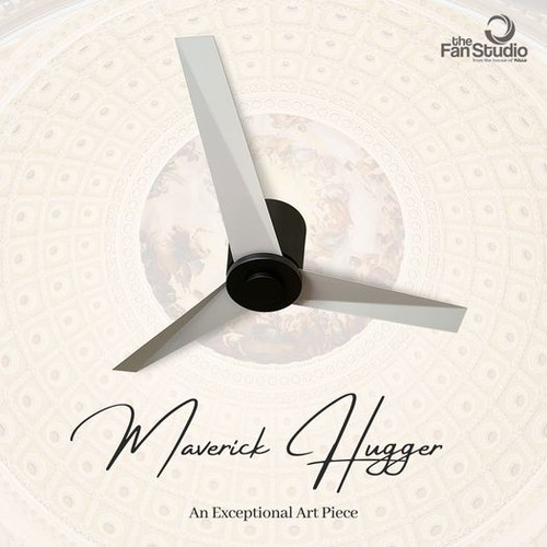 Maverick Hugger Ceiling Fan by The Fan Studio.jpg