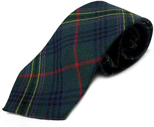 mens 100 wool kennedy tartan tie made in scotland by ingles buchan 7982 p.jpg