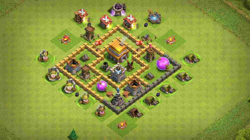 best town hall 5 farming base link