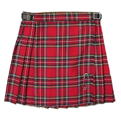 girls royal stewart tartan kilt glen appin size 14 years 3385 p.jpg