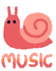 Snail icon for Music