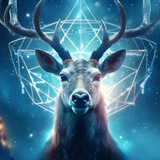 roor0manAI Scifi and mysterious feel featuring deer elements se 0b6794cf 5bf9 4625 9d1f 4ba59781764a