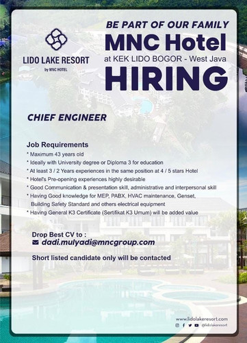 Lido Lake Resort By MNC Jobs News May 20.jpg