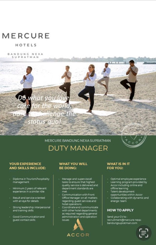 Mercure Bandung Nexa Supratman Jobs News(1).jpg