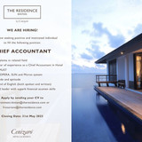 The Residence Bintan, luxury resort Jobs