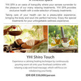YHI Spa a Timeless Space