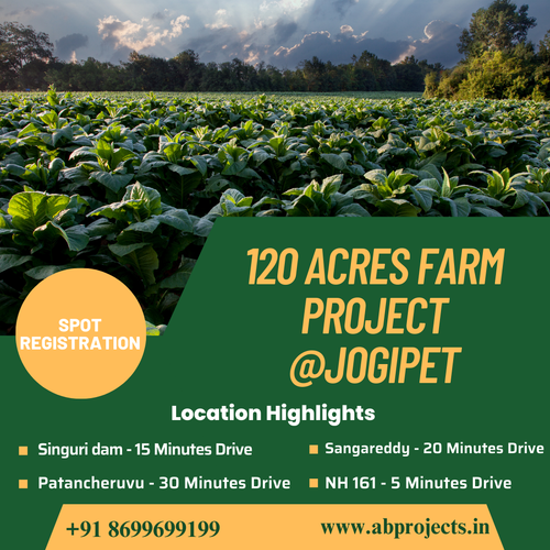 Poster design on Project of Jogipet Farm Land.png