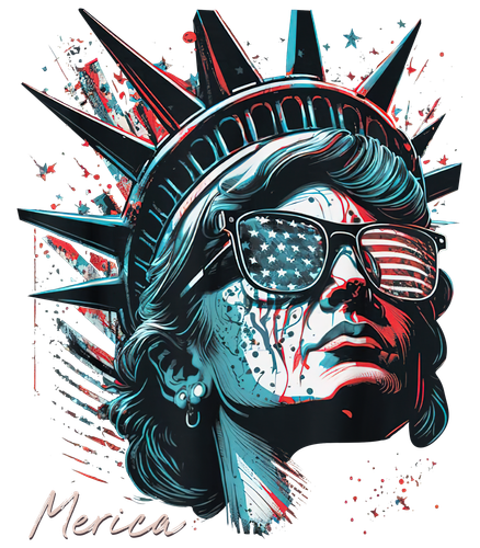 Statue Of Liberty 4Th Of July.png