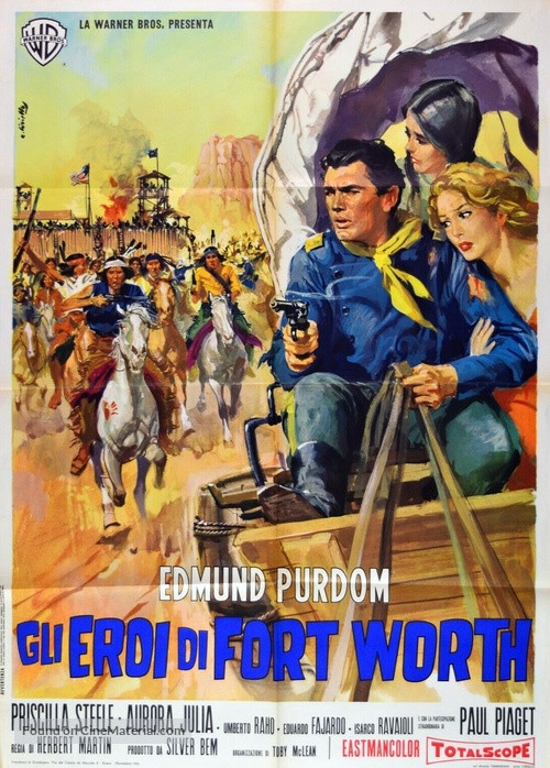 Bohaterowie Fortu Worth / Gli eroi di Fort Worth (1965) PL.1080p.WEB-DL.H264-wasik / Lektor PL