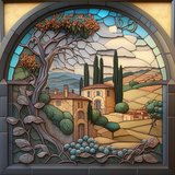 ToscanaStainedGlassKandinsky.2.1 6