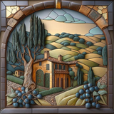 ToscanaStainedGlassKandinsky.2.1 1