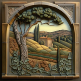 ToscanaStainedGlassKandinsky.2.1 4