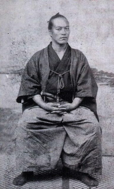 Yamaoka Tesshū was a famous samurai of the Bakumatsu period. 387x640.jpg