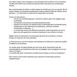 Infos pré anesthésique