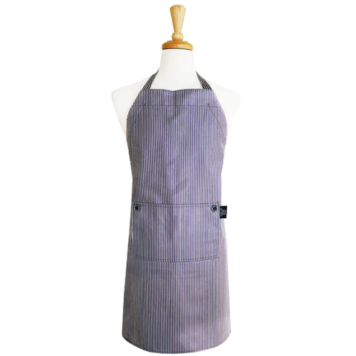 Grey Stripe Chef Apron 1.png