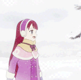 cutest snow glomp.gif
