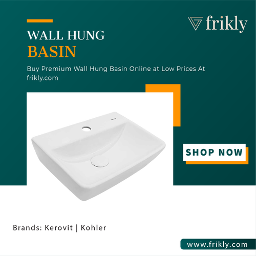 Upgrade Your Bathroom with a Trendy Wall Hung Basin in india | Frikly.png