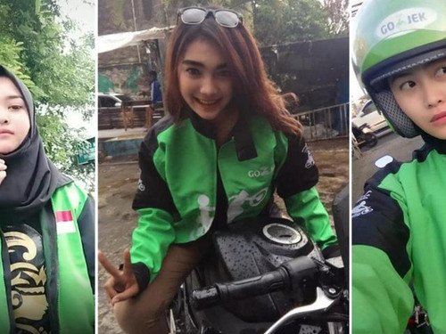 deretan potret driver ojol cantik yang bikin klepek klepek jadi betah dibonceng 230505e.jpg