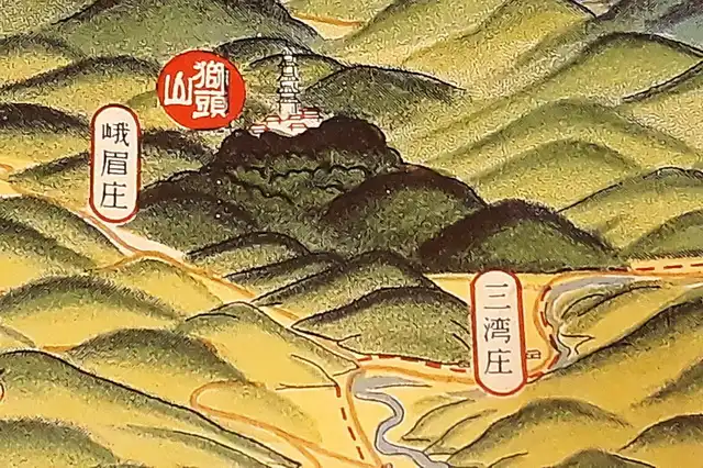 日治時期的獅頭山最知名景點非三大聖剎，而是超昇寶塔