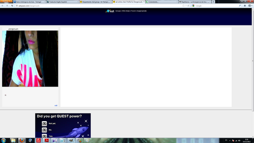 dangerous, amiga del chat despertando.png